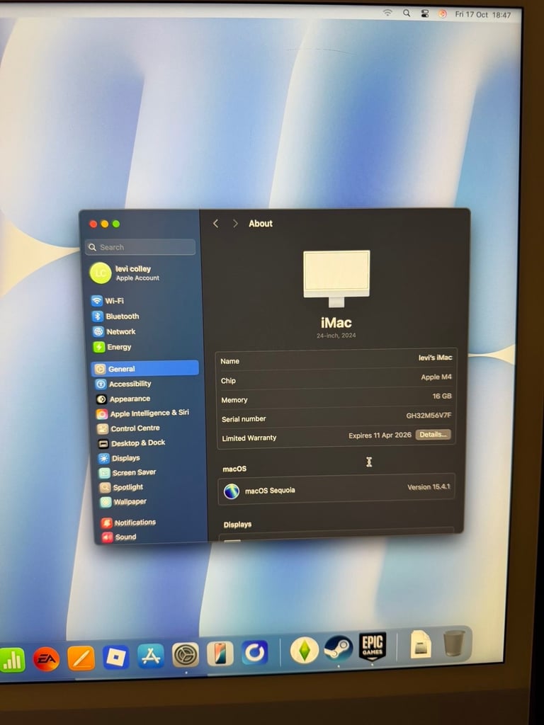 24” Apple iMac 2024