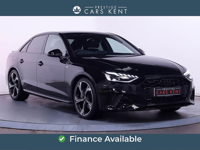 2023 Audi A4 2.0 TFSI 40 Black Edition Saloon 4dr Petrol S Tronic Euro 6 (s/s) (204 ps) SALOON Pe...