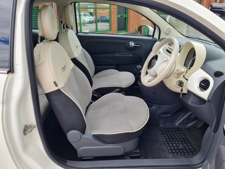 2014 Fiat 500 1.2 Lounge 3dr [Start Stop] EU6 HATCHBACK Petrol Manual