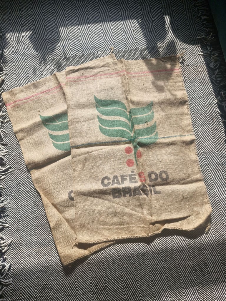 image for Pair of Coffee Sacks - Unused