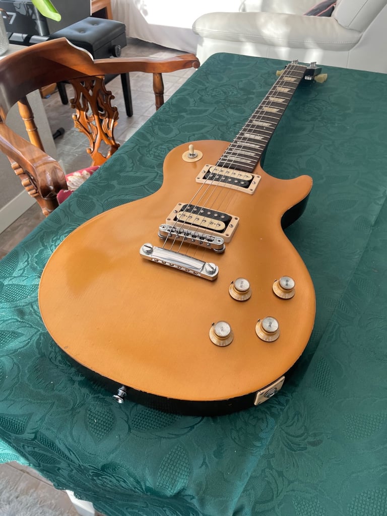 Trades gibson les paul goldtop tribute studio Usa electric guitar 