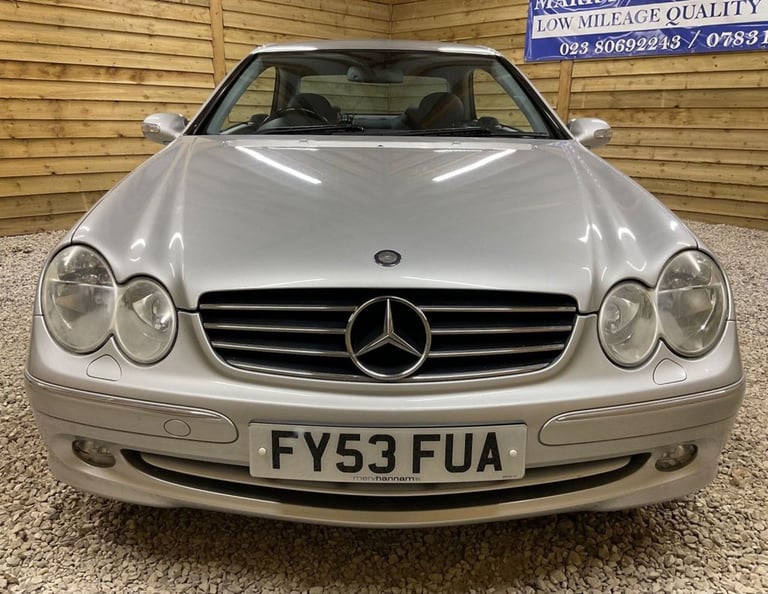 2003 Mercedes-Benz CLK 1.8 CLK200 Kompressor Avantgarde Coupe 2dr Petrol Automatic (214 g/km, 163...