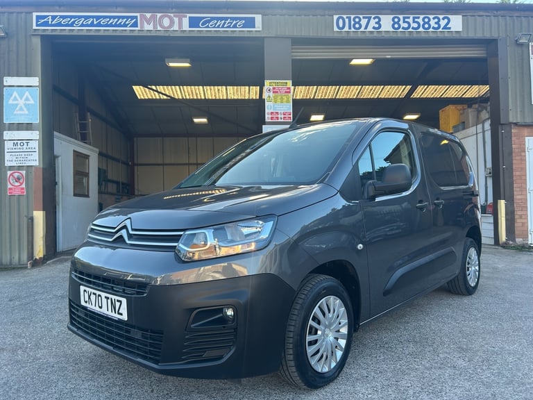 image for 2020 Citroen Berlingo Enterprise 1.5 BlueHDi 29k miles A/C 3 seater Grey ULEZ