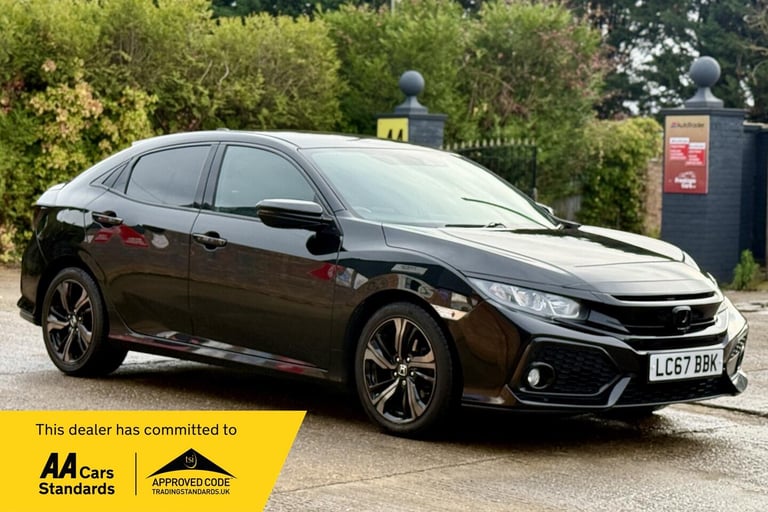 image for 2017 Honda Civic 1.0 VTEC Turbo SR Euro 6 (s/s) 5dr Petrol