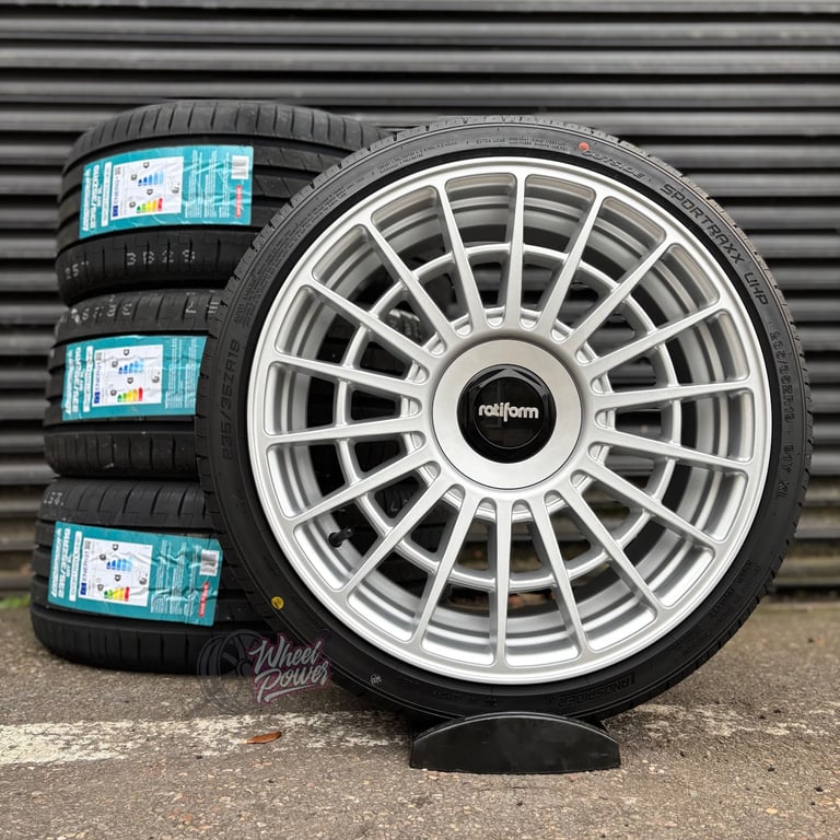 19” 5x100 5x112 Rotiform LAS-R Silver Wheels New Alloys & Tyres VW Audi Mercedes Seat
