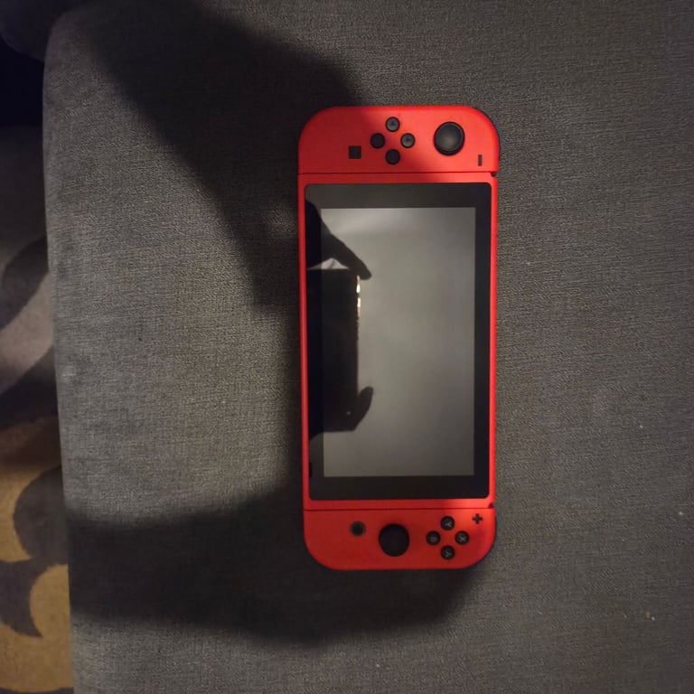 Nintendo Switch v2 Limited Mario Red and Blue Edition