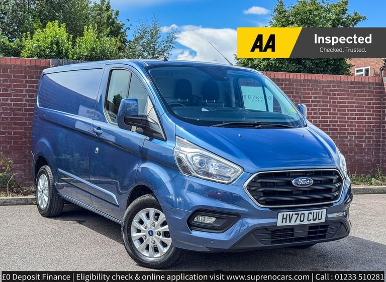 image for 2020 Ford Transit Custom 2.0 300 EcoBlue Limited Auto L1 H1 Euro 6 (s/s) 5dr PANEL VAN Diesel Aut...