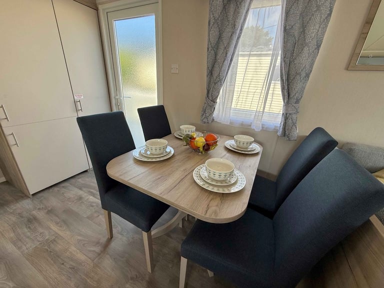 Ex demo New Willerby Linwood static caravan for sale at St Agnes Holiday Park, Truro TR4 8HS