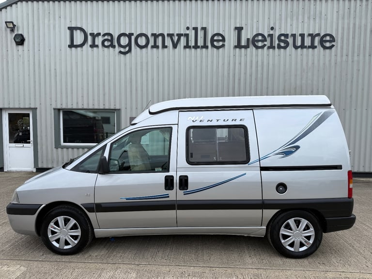 2006 Nu Venture Camper Van Fiat Scudo 2.0JTD - Silver - 64996 miles - 3 Owners