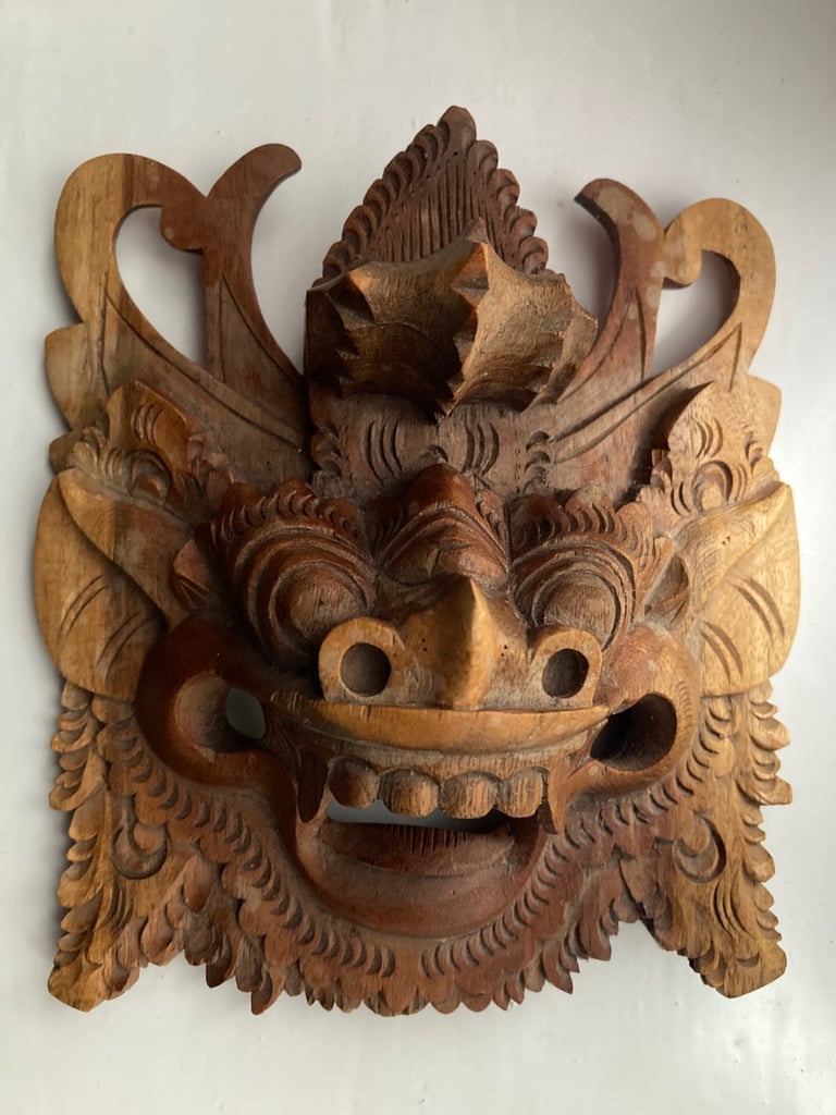 image for Vintage dragon mask 