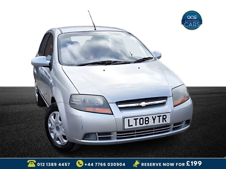 2008 08 CHEVROLET KALOS 1.2 SE 5D 72 BHP