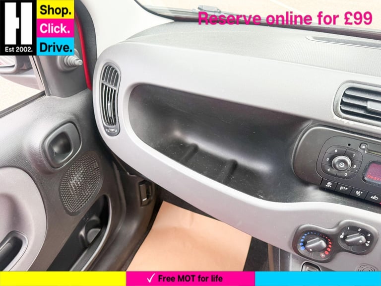 2014 Fiat Panda 1.2 Pop Euro 6 5dr HATCHBACK Petrol Manual