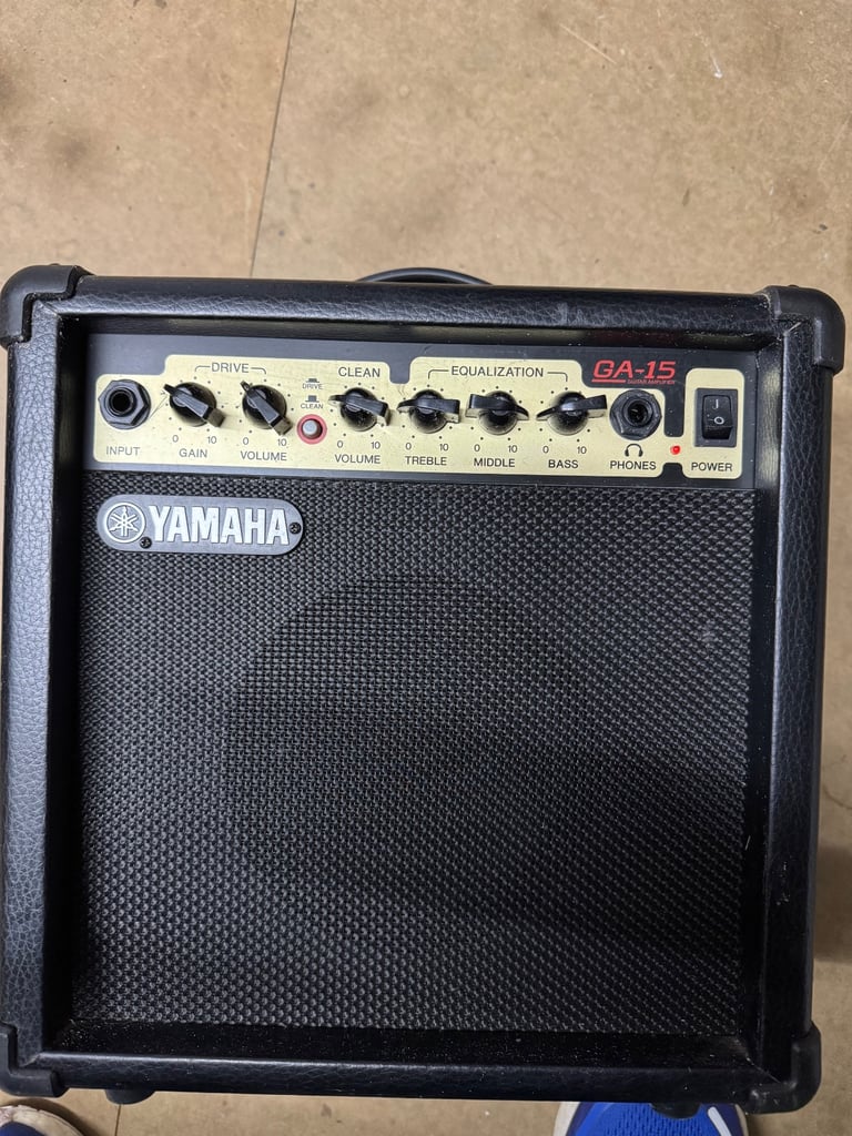 Yamaha guitar amplifier model ga-15 in very good condition. 