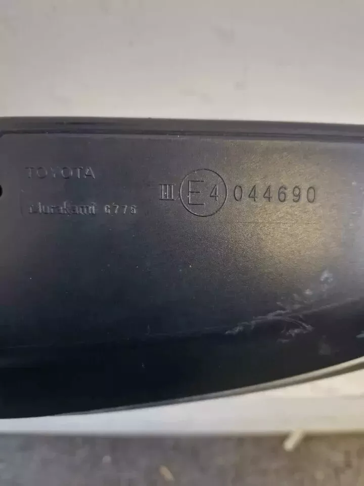 Toyota Prius 2016 ~ 2022 Side Mirror Passenger Side White Electric Fold Heated