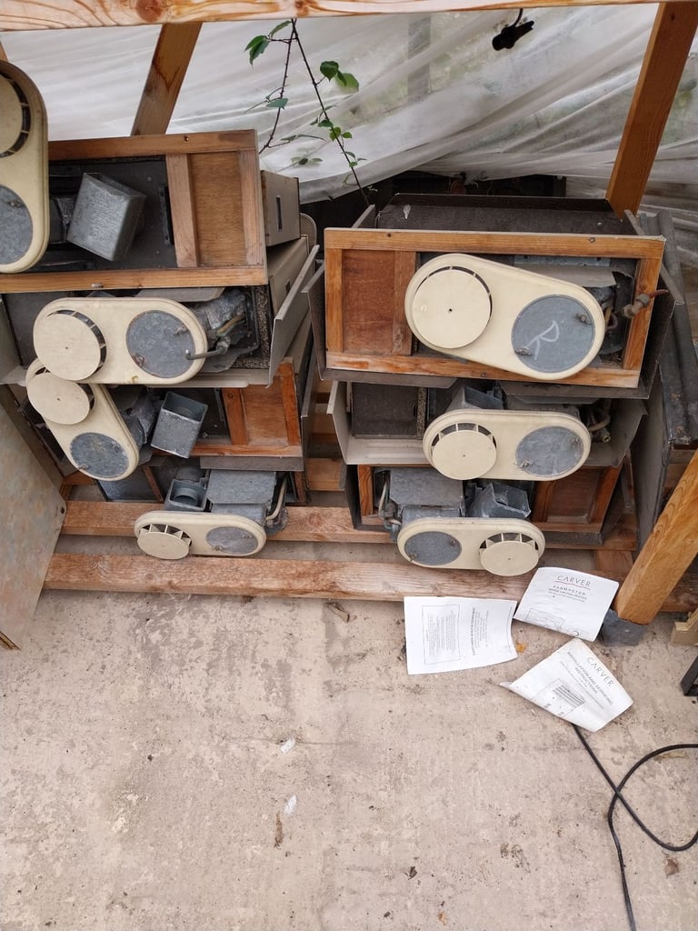 7 carver caravan heaters
