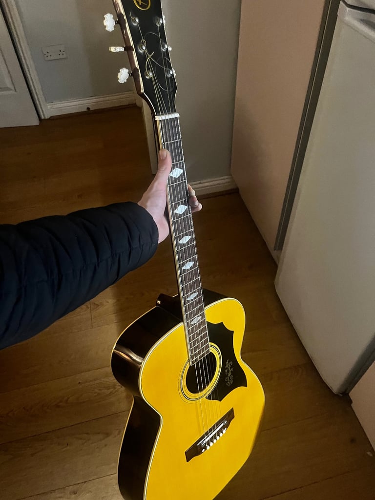 image for Kay K6161 Rare 70s Acoustic Guitar