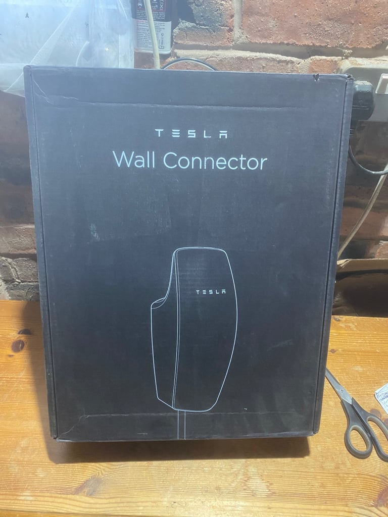 image for New- Brand New Tesla Wall Connector, Gen 3 Charger, Type 2, 32A, 24FT EV Home