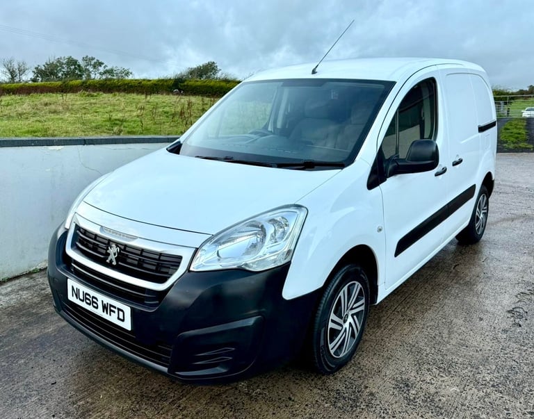 🏁 2016 Peugeot Partner 850 S L1 1.6 HDi 92 - 3 seats, Full Years PSV & New Timing Belt - No Vat) 🏁