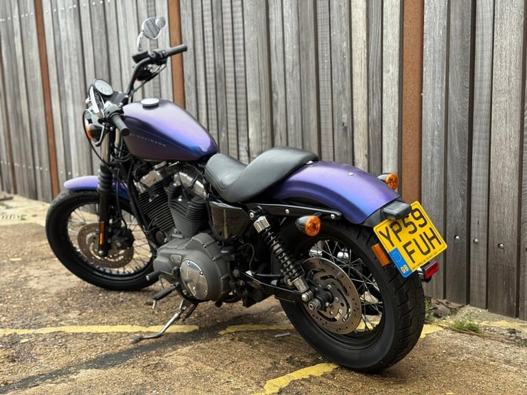 2009 Harley-Davidson SPORTSTER NIGHTSTER XL 1200 Nightster Vivid Black (08MY)  Petrol Manual