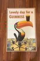 Guinness Toucan Print pub shed man cave beer bar stuff