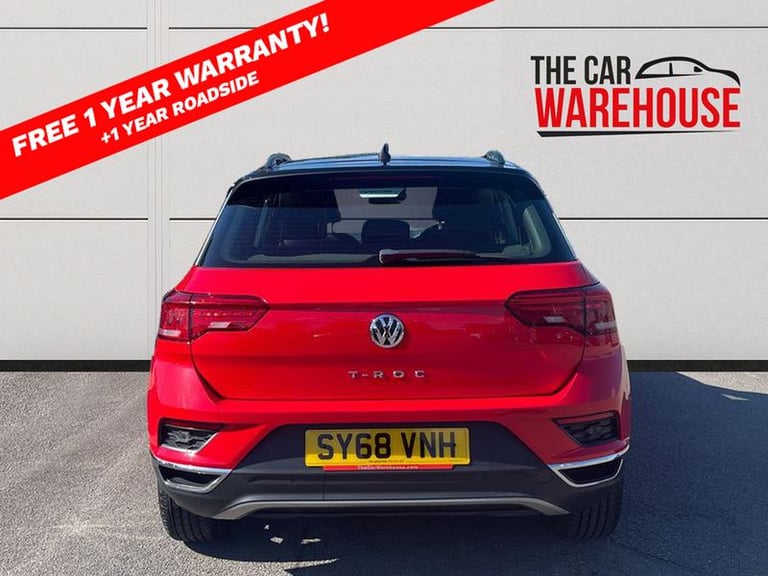 2018 Volkswagen T-Roc 1.5 TSI EVO SE 5dr Manual Hatchback Petrol Manual