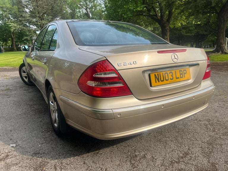 2003 Mercedes-Benz E-Class 2.6 E240 Avantgarde 4dr SALOON Petrol Automatic
