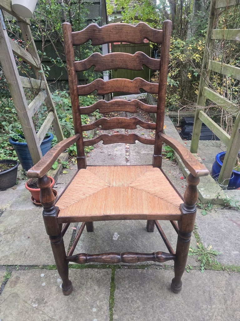 image for Pair of Late Edwardian Occasional Chairs - Solid Mahogany, with arms