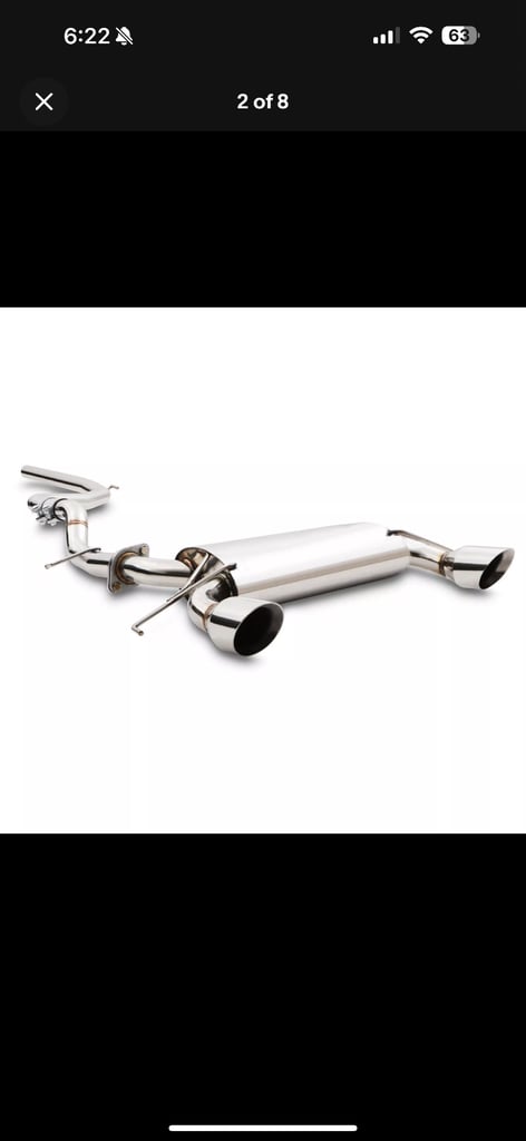 Corsa e vxr exhaust system