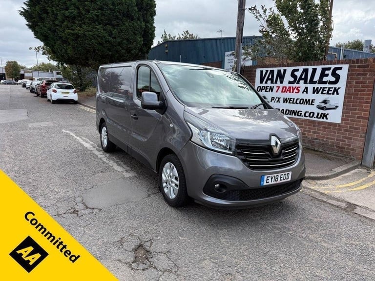 2018 18 RENAULT TRAFIC 1.6 DCI ENERGY 27 SPORT NAV PANEL VAN 5DR DIESEL MANUAL S