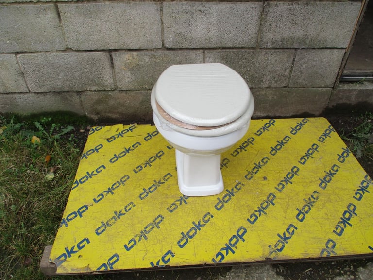 Traditional Style High/Low Level Toilet Pan & Seat