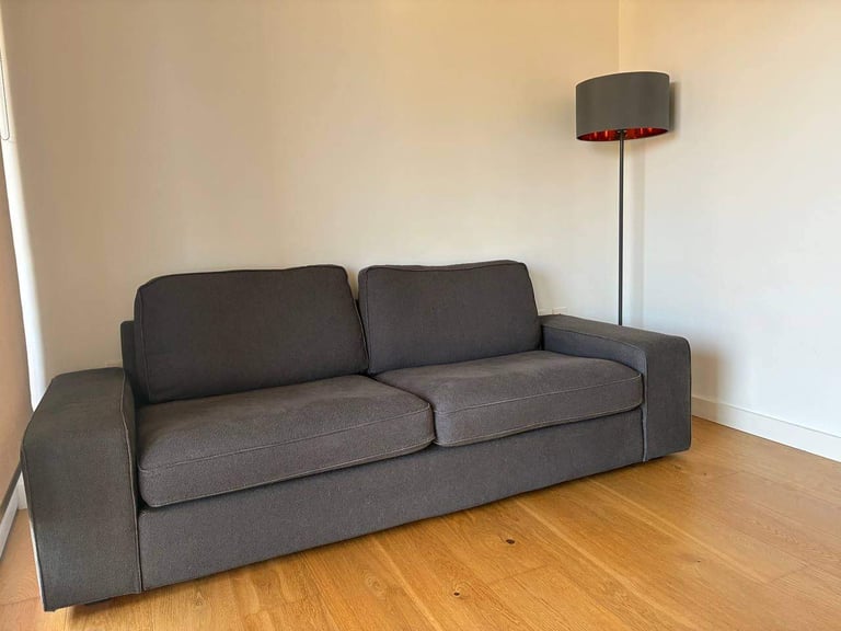 image for 3-seat sofa + floor lamp