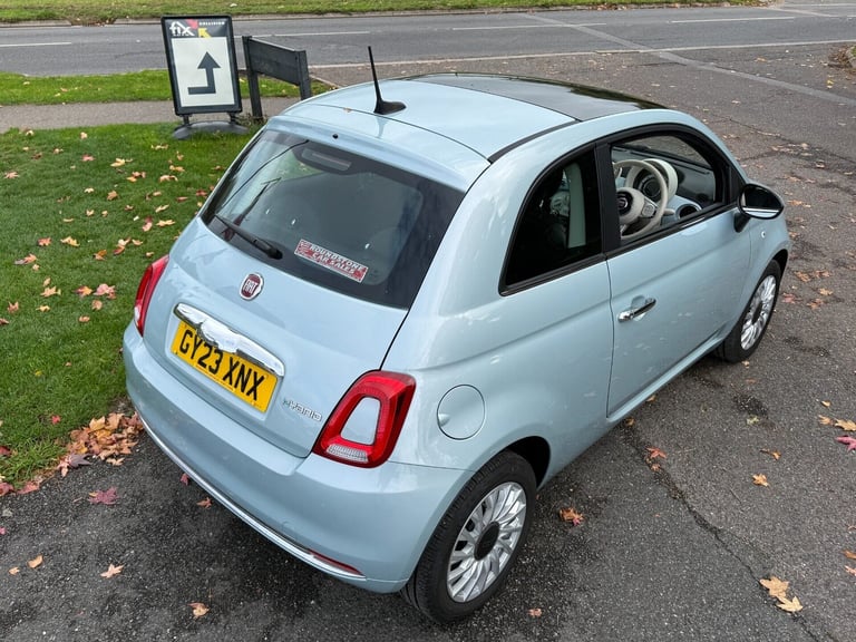 2023 Fiat 500 MHEV 1 OWNER 10,074 MILES Hatchback Petrol Manual