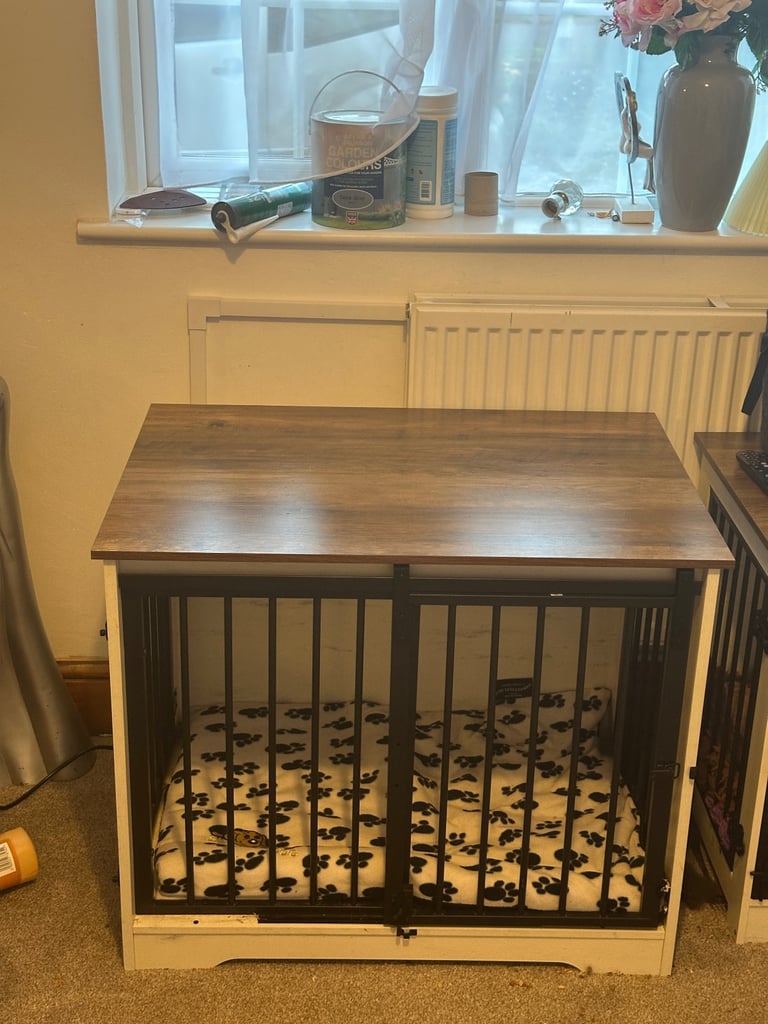Bespoke XL dog crate bed cage 