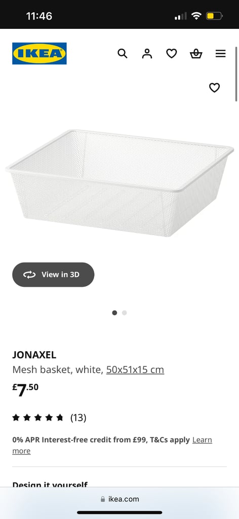 Ikea jonaxel drawers