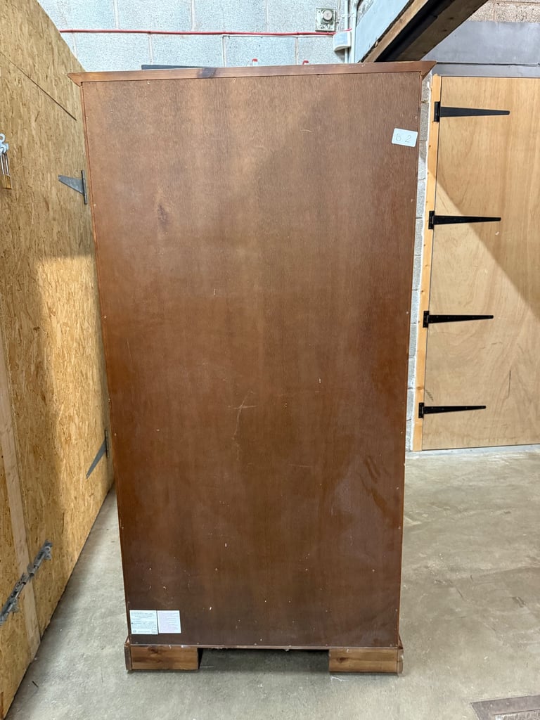 Ducal Pine Double Wardrobe With Drawers