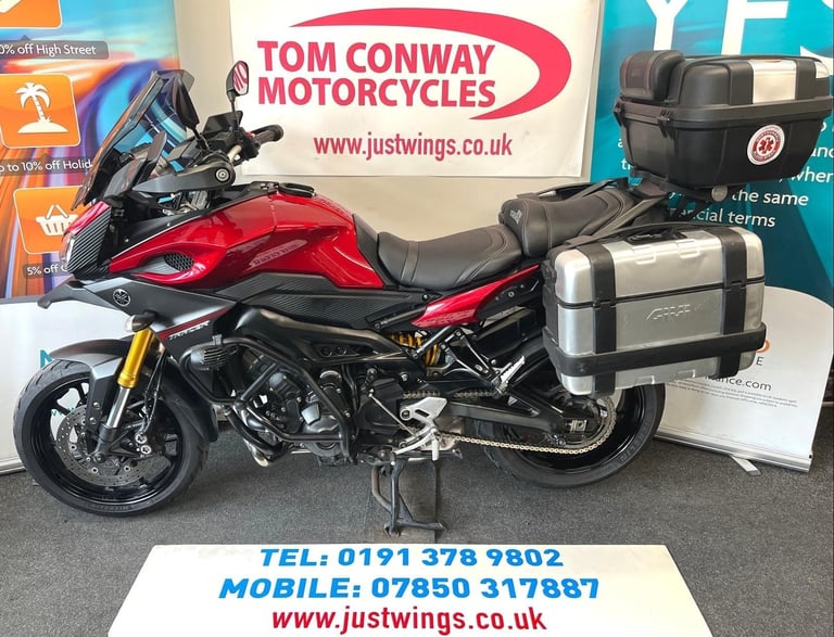 YAMAHA TRACER 900, 2015(15), 32,749 MILES, FSH, SUPERB CONDITION, EXTRAS, £4995