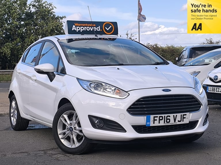 2016 Ford Fiesta 1.25 Petrol Manual Zetec Hatchback 5dr 5 Seats Euro 6 ULEZ Free HATCHBACK Petrol...