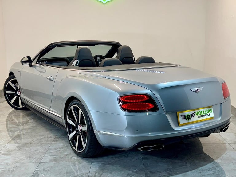 2015 Bentley Continental 4.0 V8 GTC S Auto 4WD Euro 5 2dr CONVERTIBLE Petrol Automatic