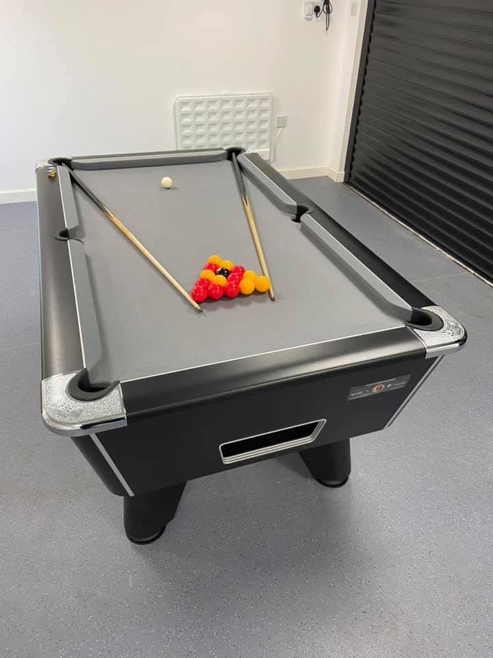 image for Pool table and table tennis top 6ft