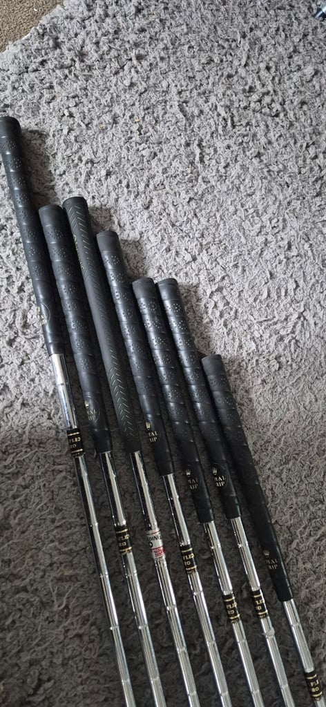 Mizuno Astron FWD Iron Set, 5-SW, Dynaflex 2220 Steel Shafts, Spalding 7 Iron