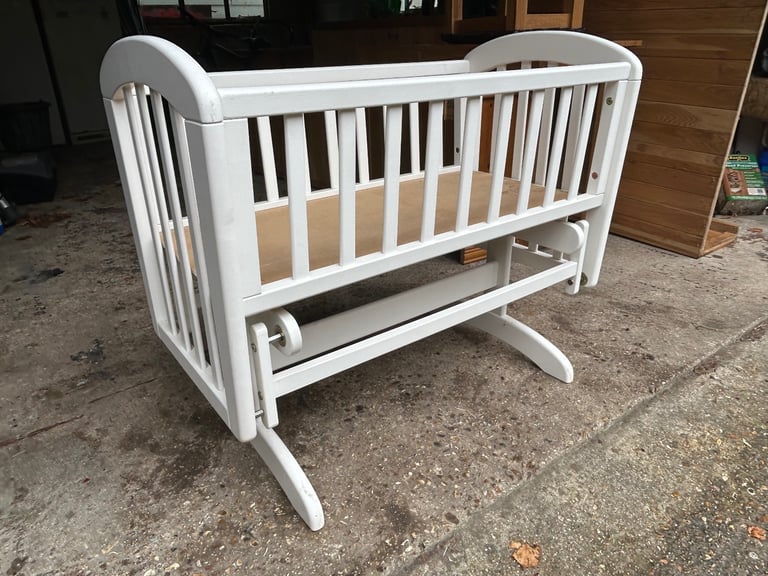 Swinging cot. Crib. From John Lewis. Possible delivery 