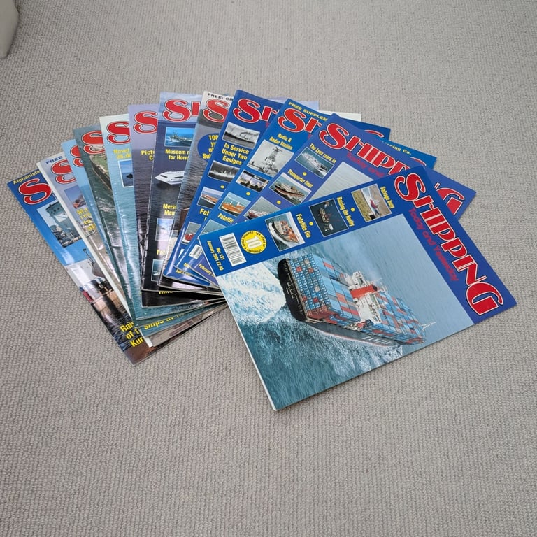 Shipping today and yesterday magazine Bundle 1998 - 2001 48 issues OTO