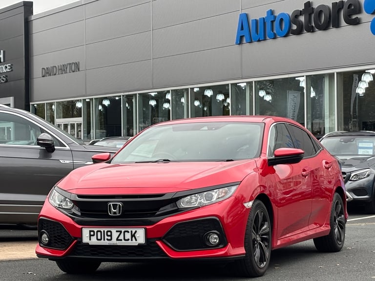 image for 2019 Honda Civic 1.0 VTEC Turbo 126 SR 5dr CVT Hatchback Petrol Automatic