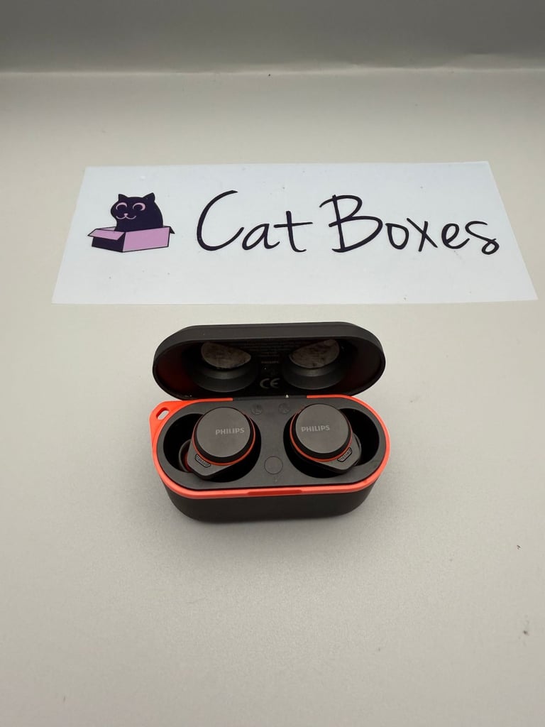 Philips Audio TAA7507BK/00 True Wireless Sports Headphones, Black