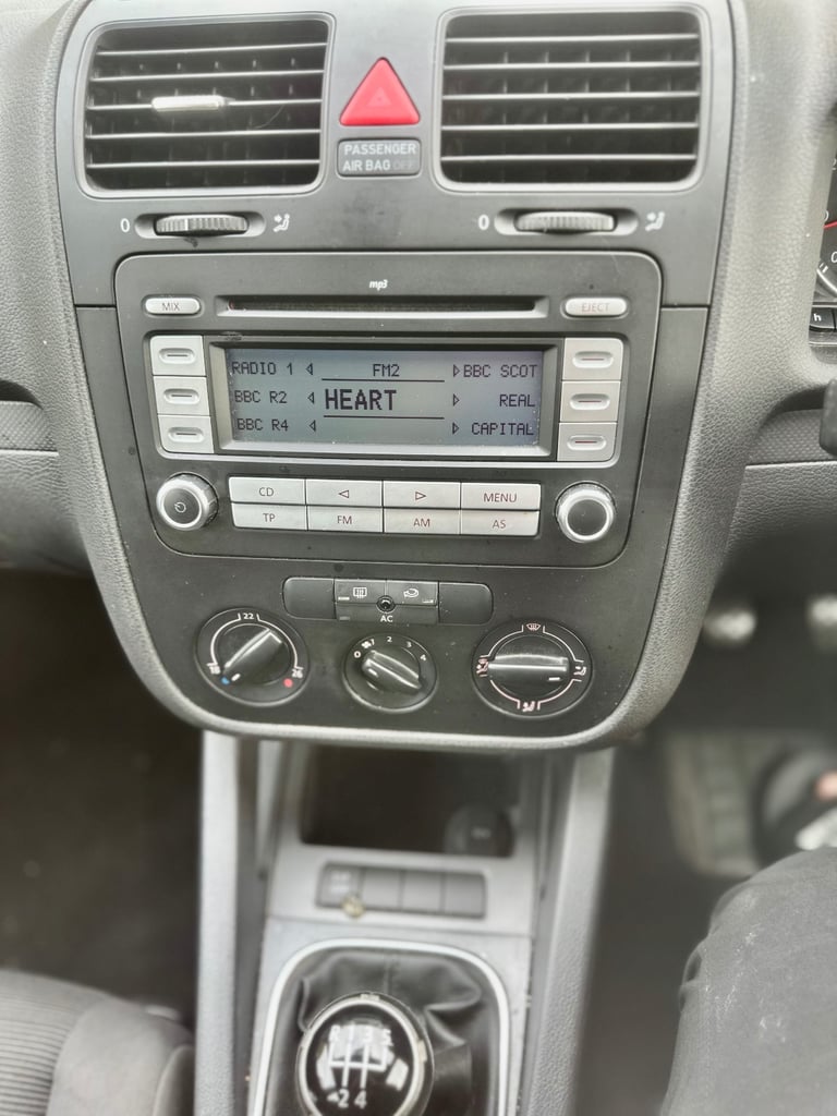 2007 VOLKSWAGEN GOLF S 1.4 PETROL MANUAL 5 SPEED ULEZ FREE HPI CLEAR FULL SERVICE HISTORY
