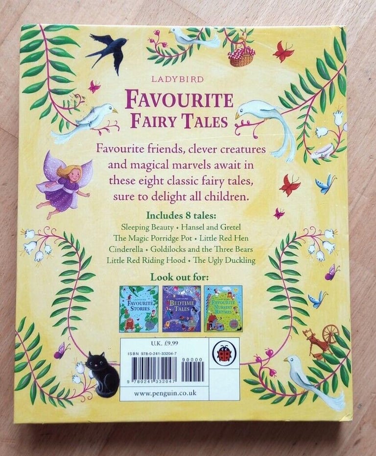 📚 Ladybird 'Favourite Fairy Tales' hard cover kids book