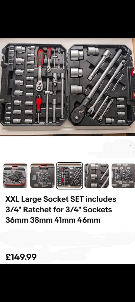 image for Extra Large Socket Set 