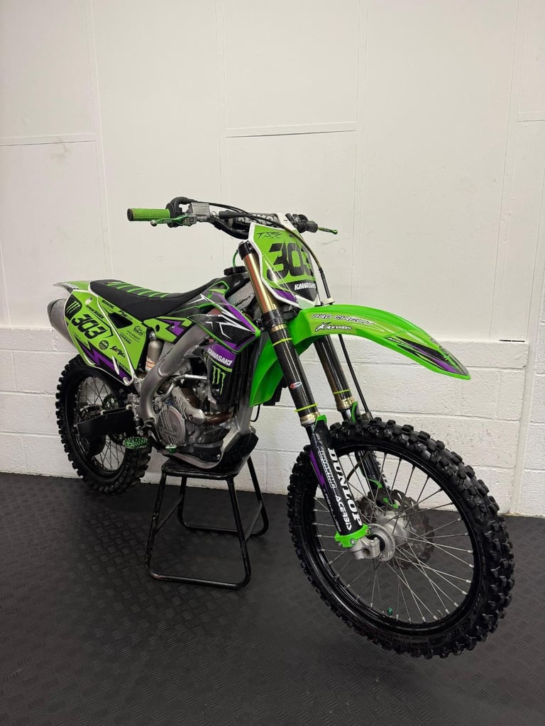 2014 Kawasaki KXF 250 Motocross bike with warranty 