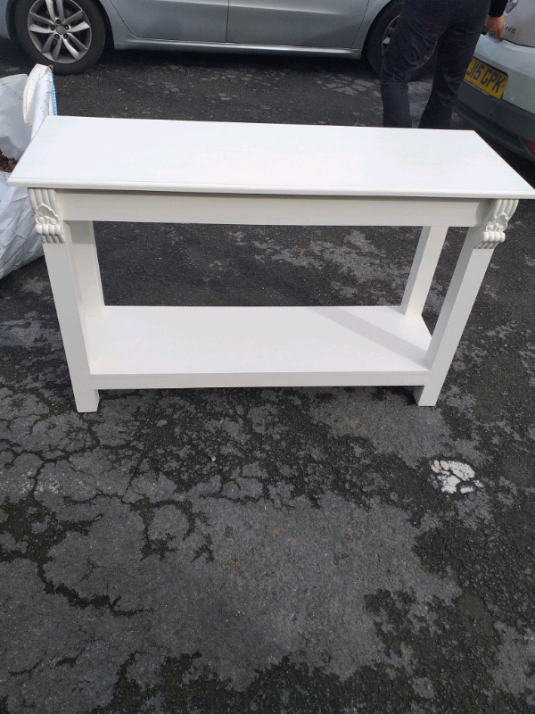 Carved console table 