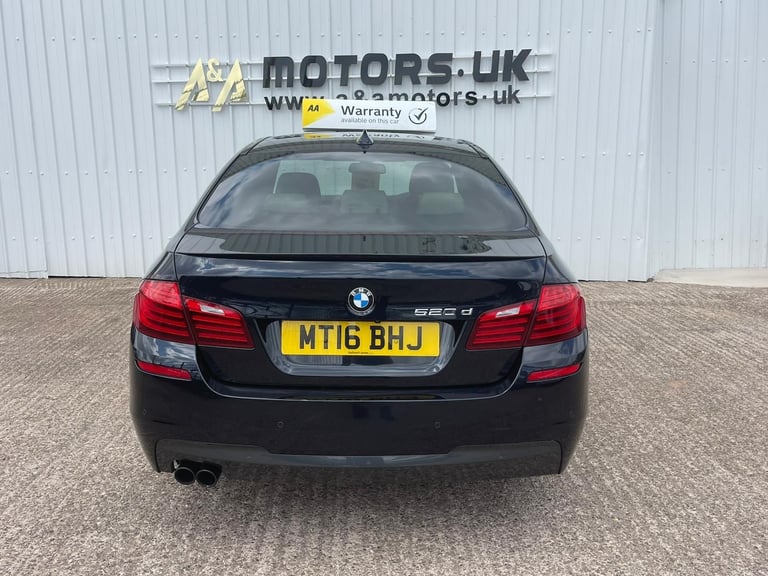 2016 BMW 5 Series 520d [190] M Sport 4dr Step Auto SALOON Diesel Automatic